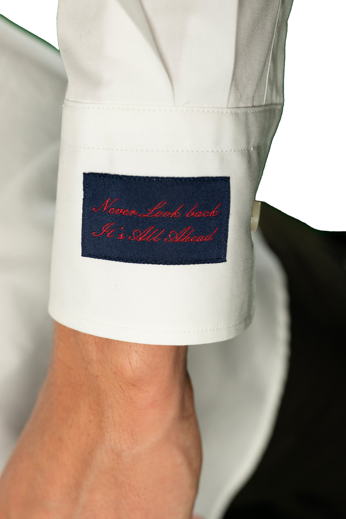 MSGM CAMICIA COTONE STAMPA LOGO PETTO