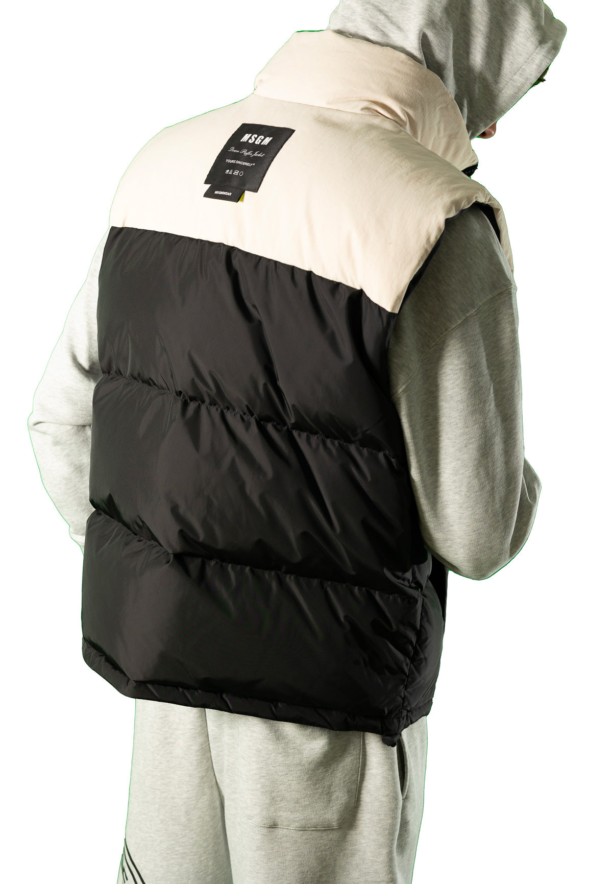 MSGM GILET NYLON IMBOTTITO