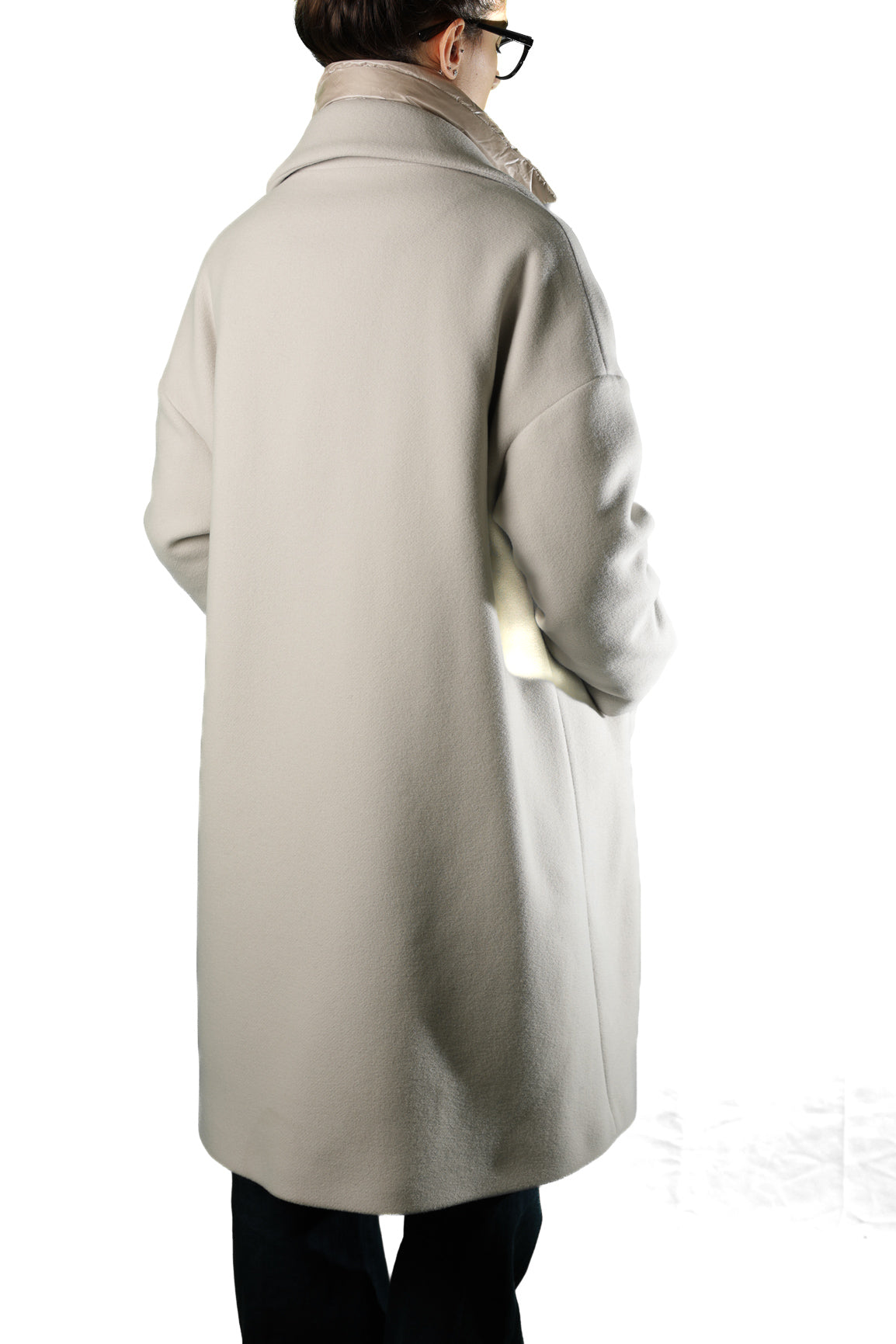 HERNO CAPPOTTO LANA DOUBLE INTERNO LIGHT