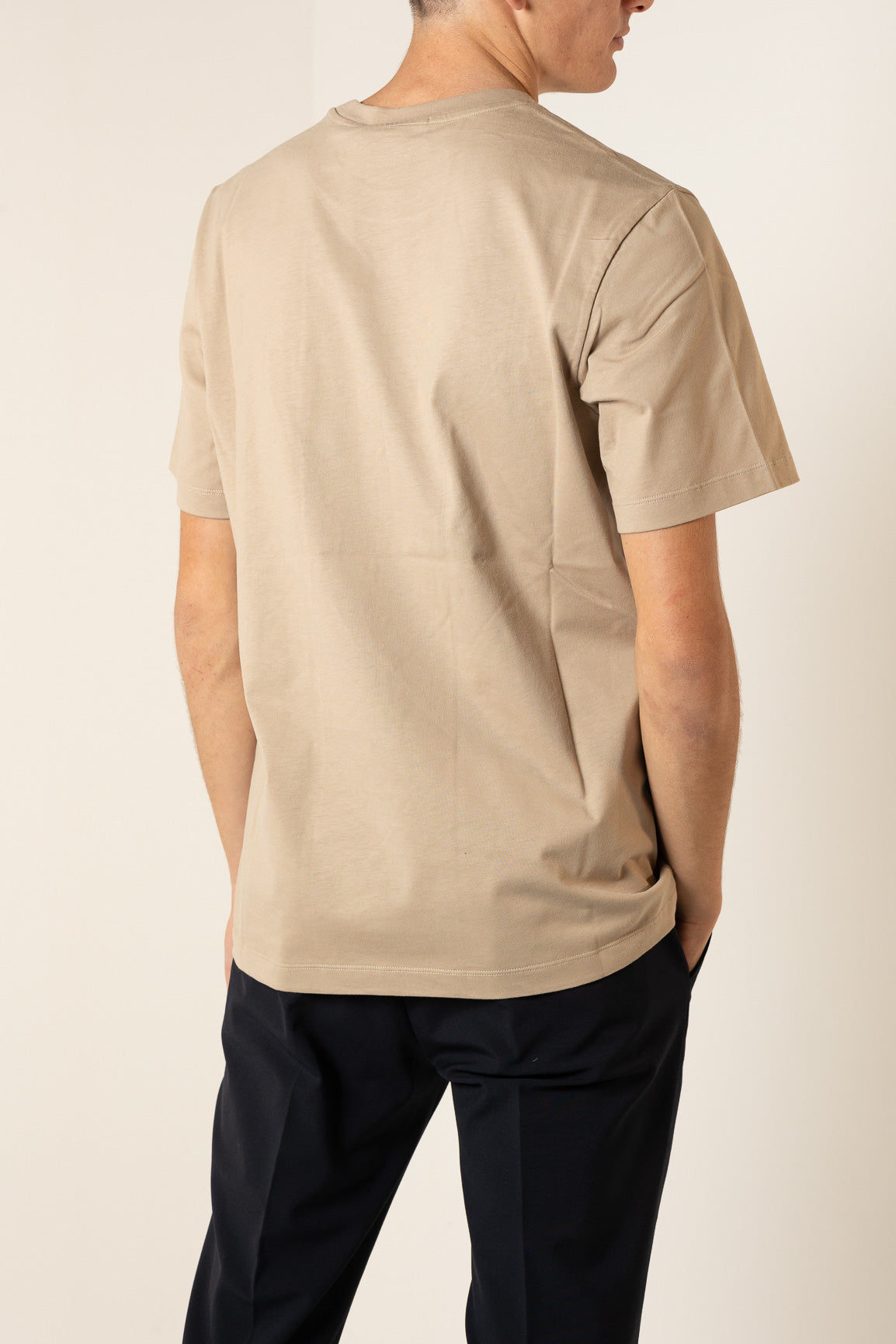 MSGM T-SHIRT JERSEY MICROLOGO PETTO