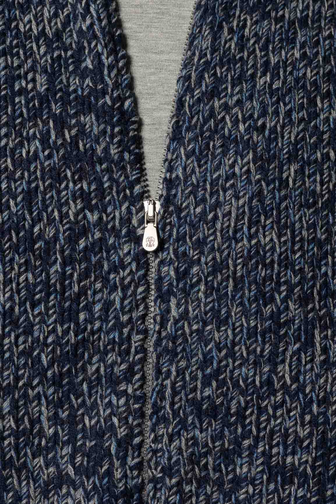 BRUNELLO CUCINELLI CARDIGAN CASHMERE JACQUARD
