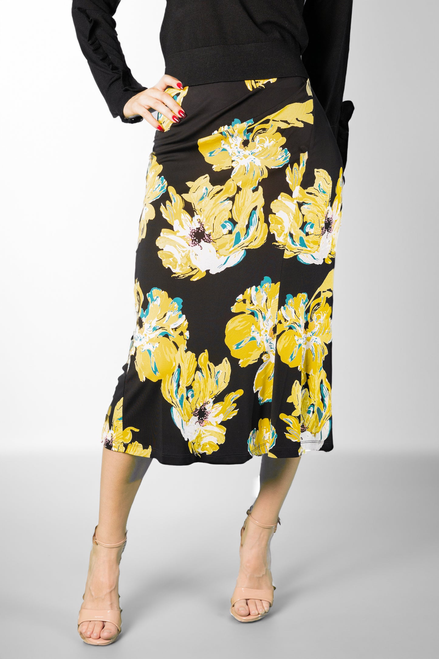 DIANE VON FURSTENBERG GONNA LINGA VISCOSA FANTASIA
