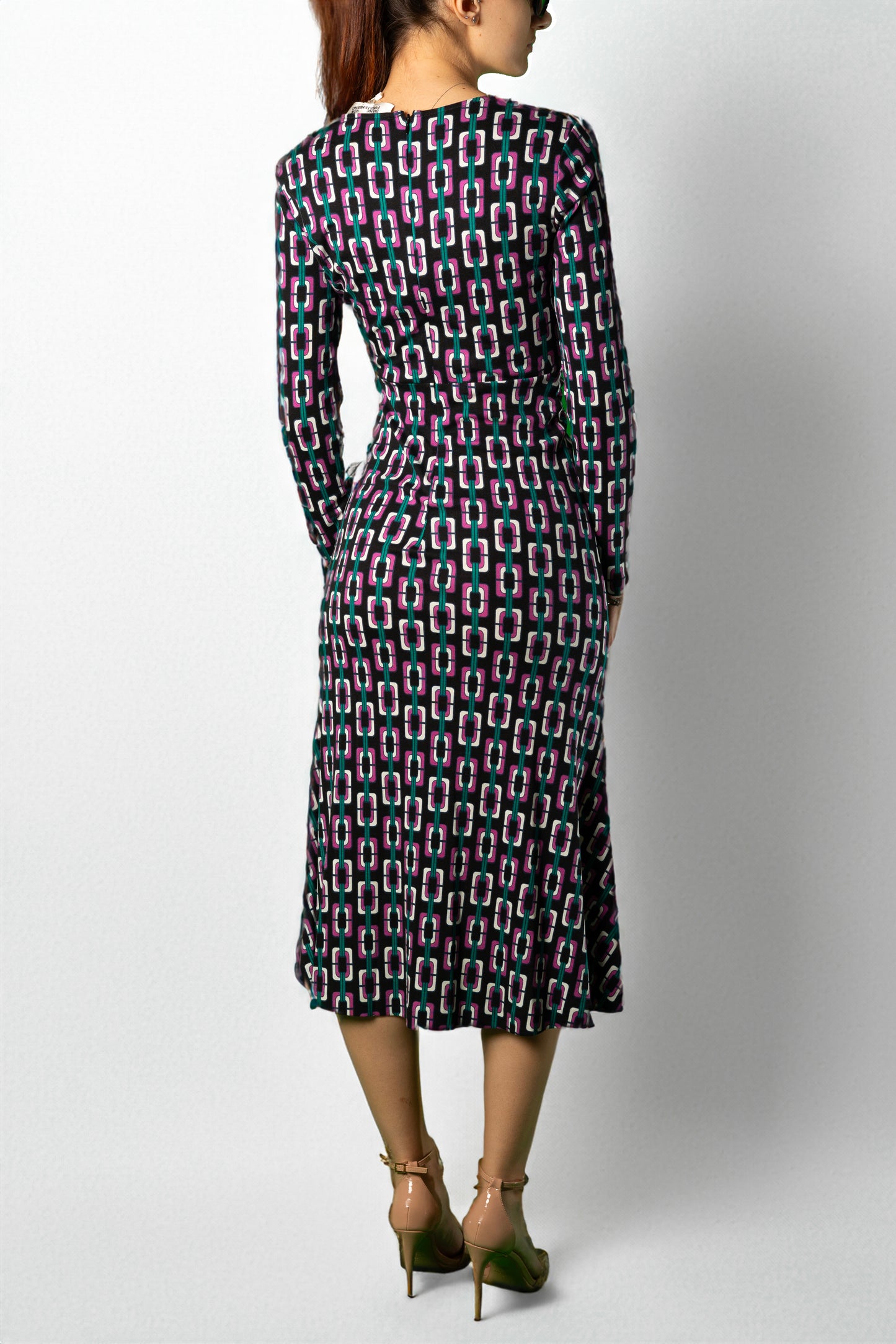 DIANE VON FURSTENBERG ABITO LANA FANTASIA CATENA