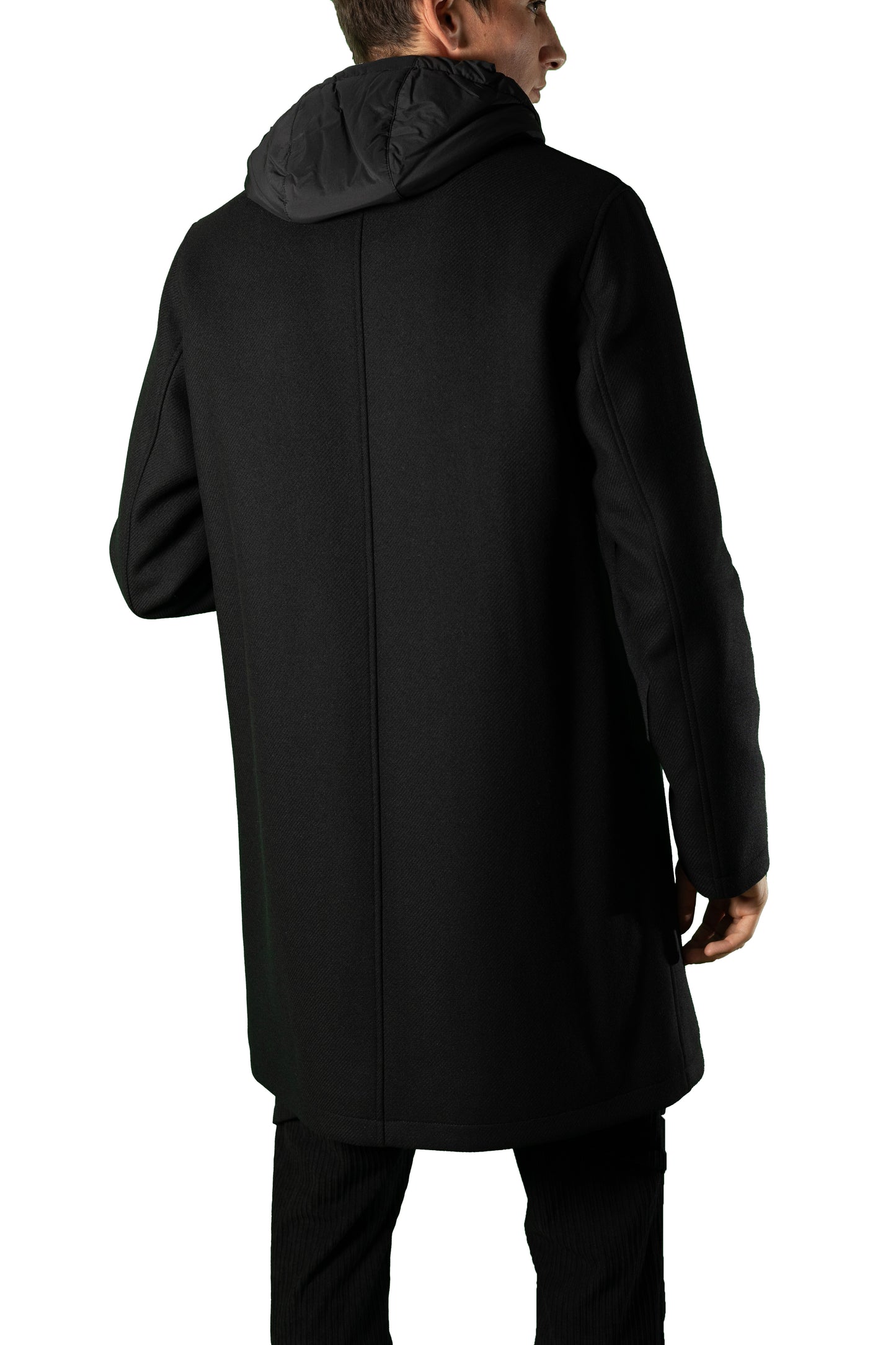 HERNO CAPPOTTO PETTORINA CAPPUCCIO