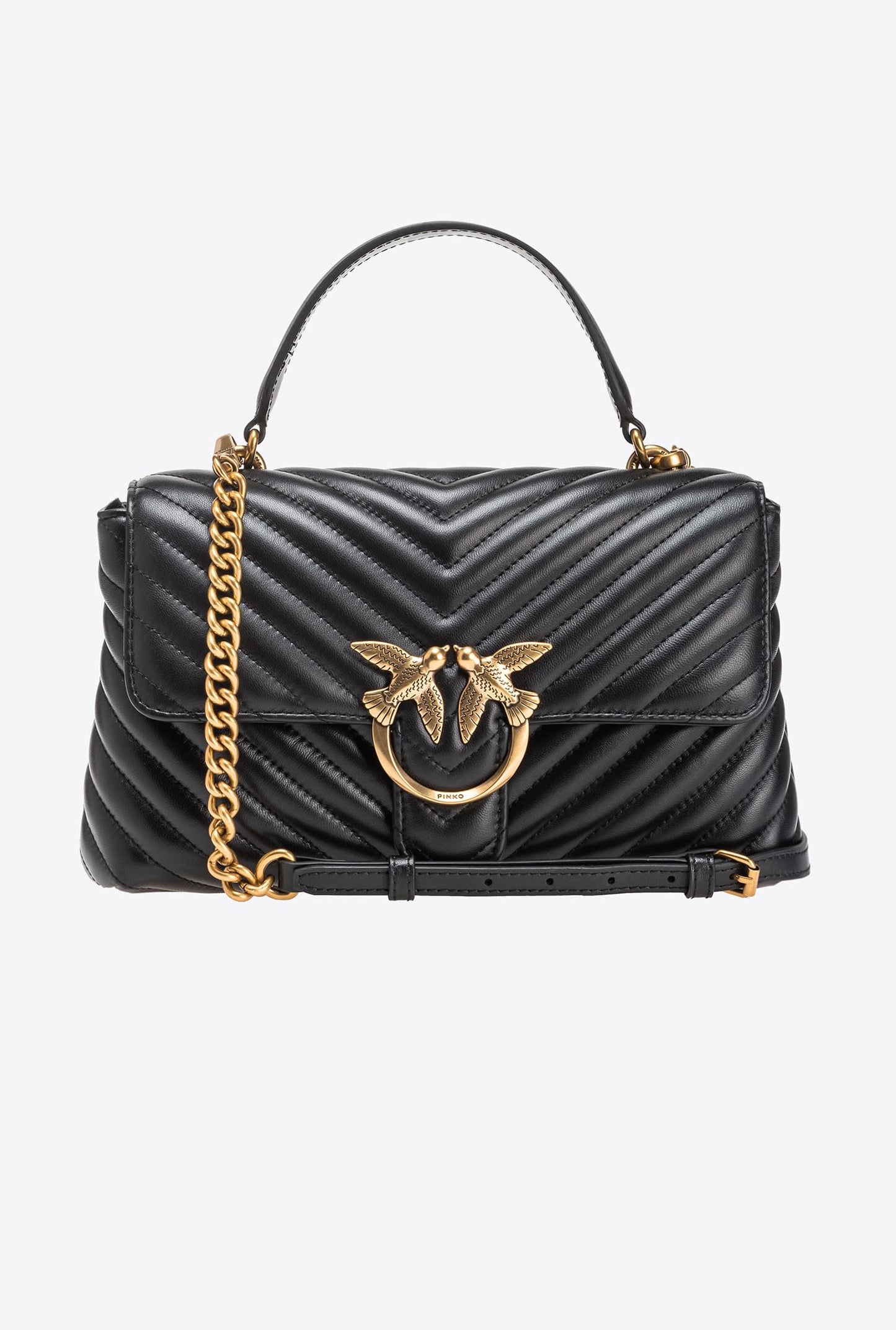 PINKO LOVE LADY PUFF CLASSIC CHEVRON