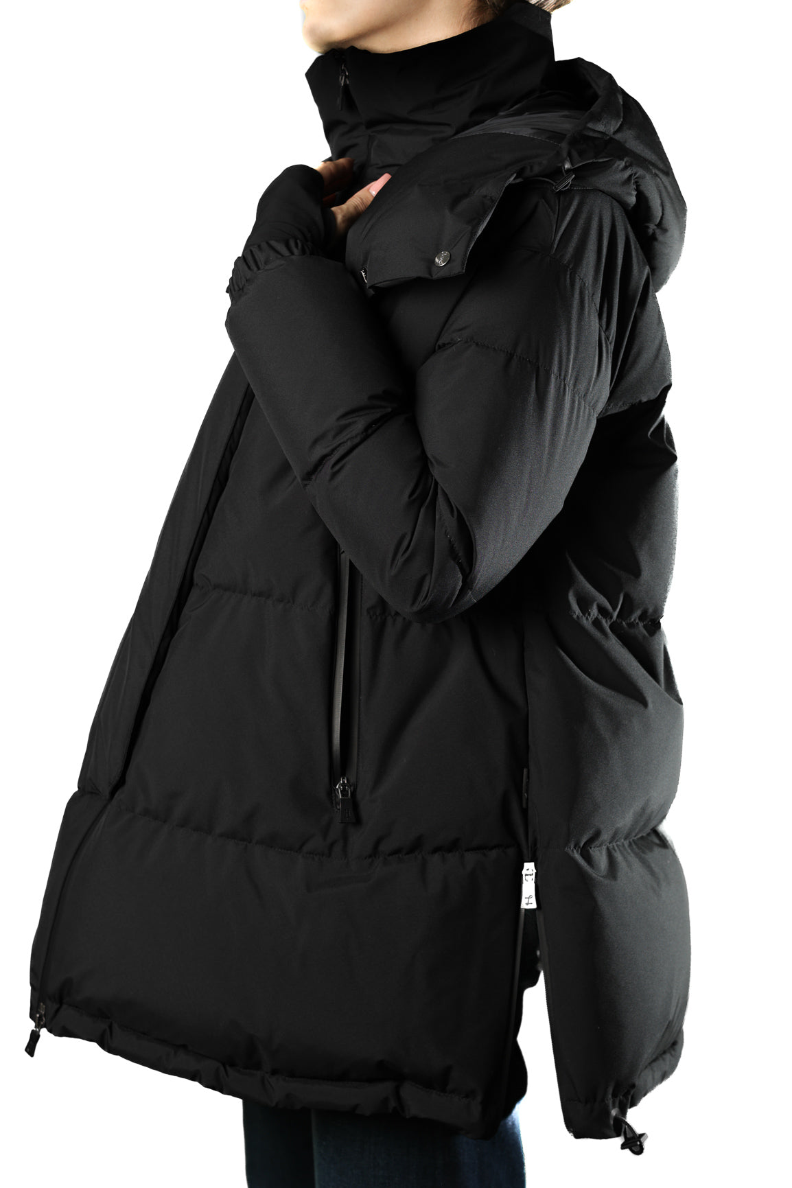 HERNO PIUMINO CAPPUCCIO OVER GORETEX