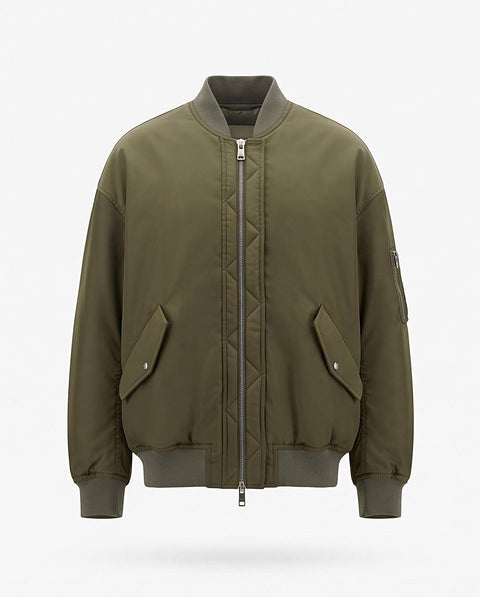 HERNO BOMBER CARGO OVER GABARDINE