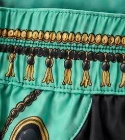 ETRO PANTALONE PALAZZO SETA STAMPA