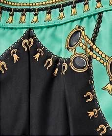 ETRO PANTALONE PALAZZO SETA STAMPA