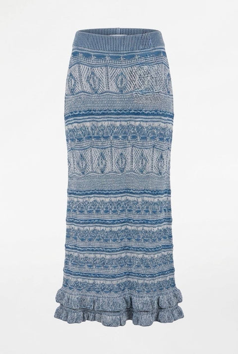 ETRO GONNA MIDI IN MAGLIA
