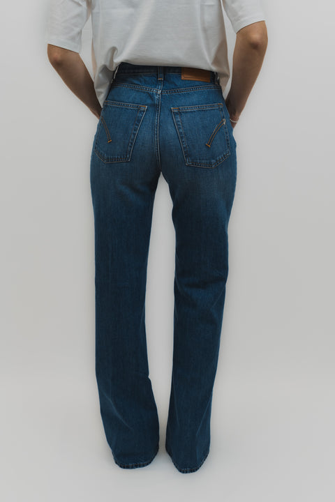 DONDUP AMBER JEANS GAMBA FLAIRE