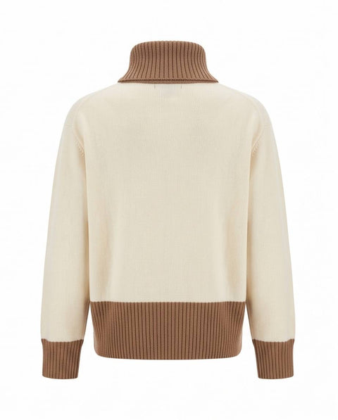 HERNO MAGLIA COLLO ALTO LANA