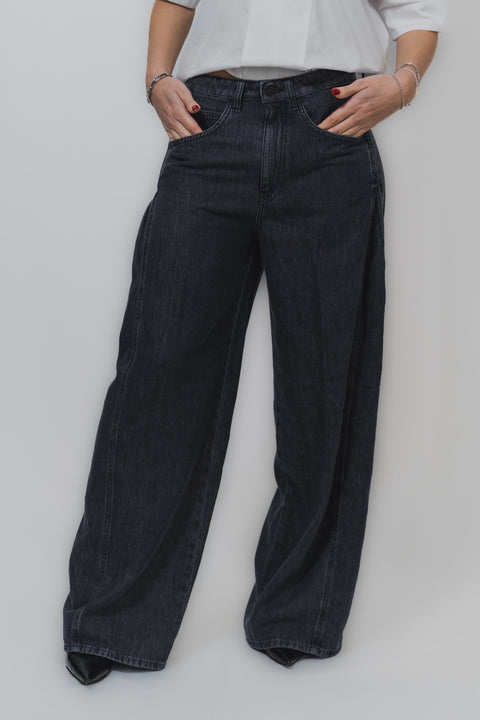 DONDUP CRISTY JEANS GAMBA LARGA