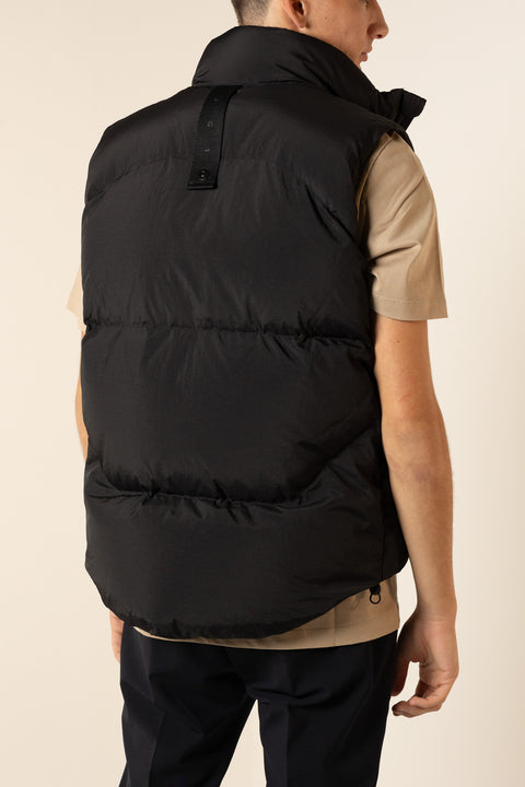 CHALECO DE NYLON ACOLCHADO DE PLUMAS JG1