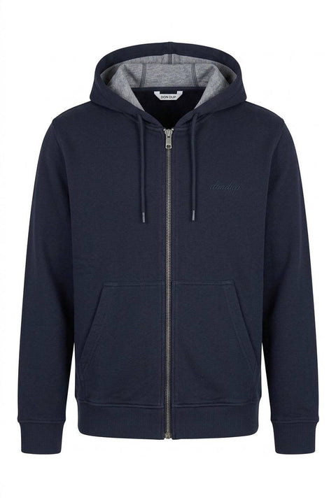 DONDUP FELPA CON CAPPUCCIO REGULAR IN COTONE