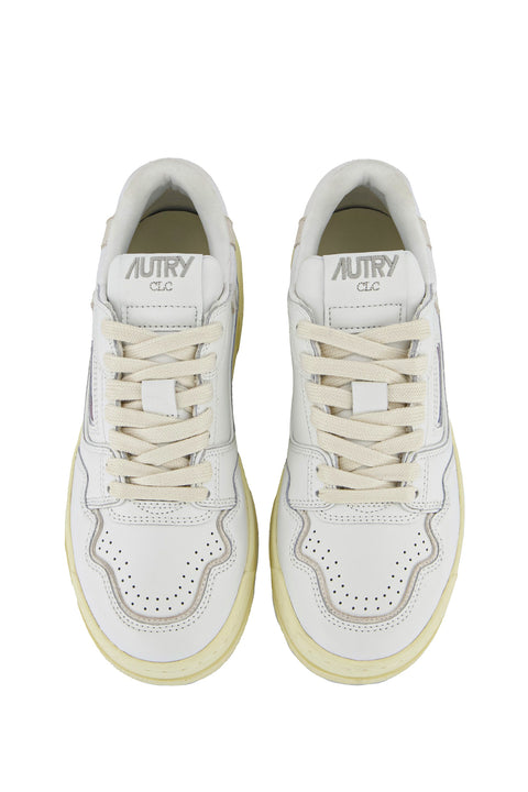 AUTRY CLC SNEAKER PELLE E NEOPRENE LOGO