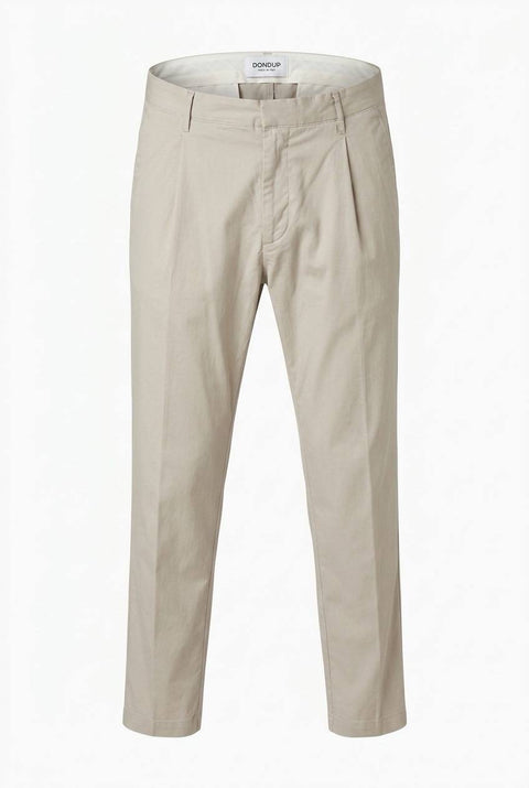DONDUP BEN CARROT IN POPELINE COTONE E NYLON