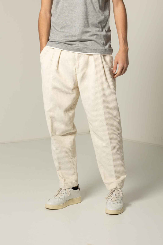 BRUNELLO CUCINELLI PANTALONE VELLUTO COSTA LARGA
