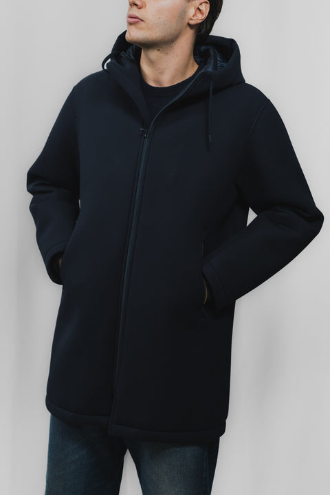 HERNO PARKA LUNGO IN 3 LAYER SCUBA