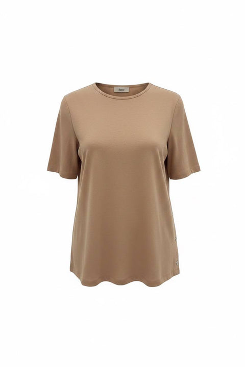 HERNO T-SHIRT IN JERSEY CON SPACCHETTI