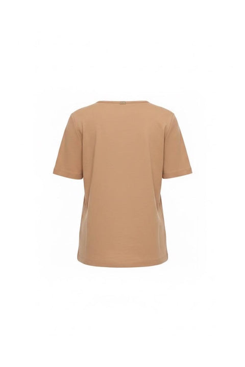 HERNO T-SHIRT IN JERSEY CON SPACCHETTI