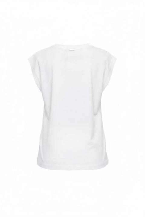 HERNO T-SHIRT CON STRASS