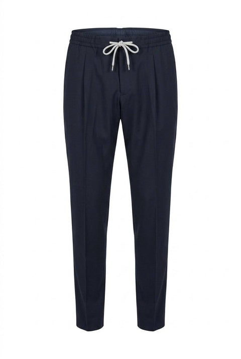 PT TORINO CARROT 2 PINCES PANTALONE LINO E COTONE
