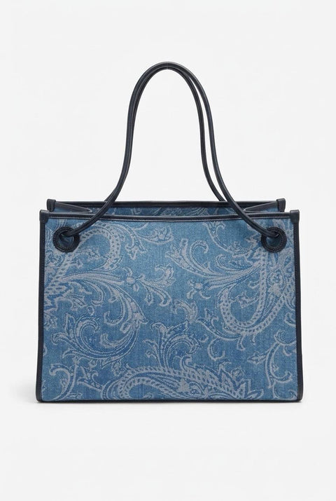 ETRO EYES LARGE CANVAS JACQUARD PESLEY