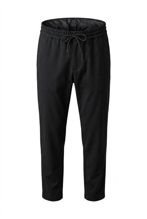 DONDUP YURI PANTALONI IN POPELINE CON COULISSE IN VITA