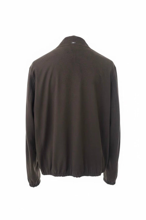 HERNO BOMBER ECO SUEDE DOPPIATO