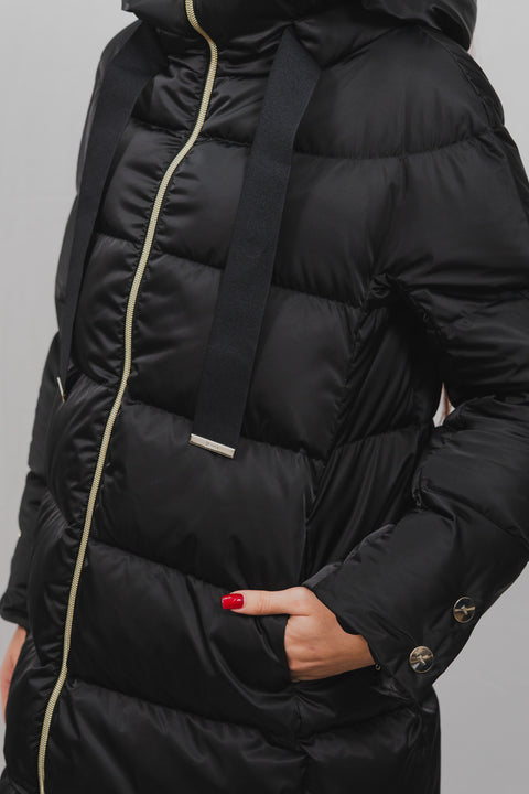 HERNO PUIMINO 3/4 POLOARTECH RASO SATIN