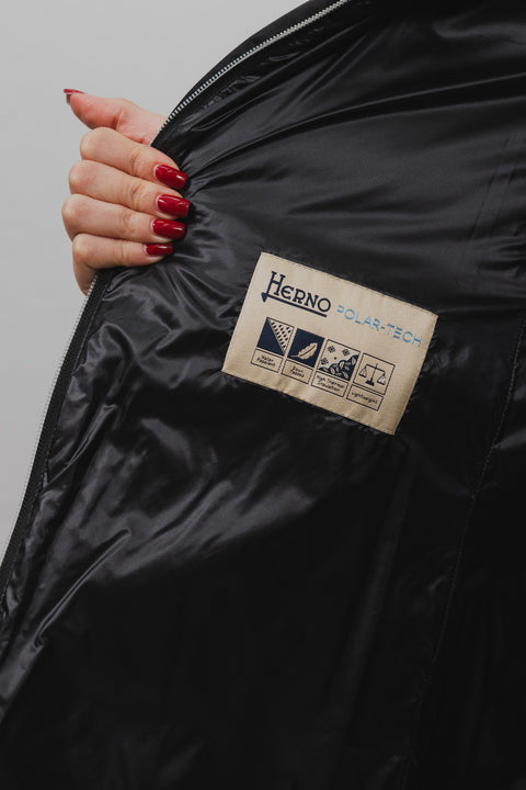 HERNO PUIMINO 3/4 POLOARTECH RASO SATIN