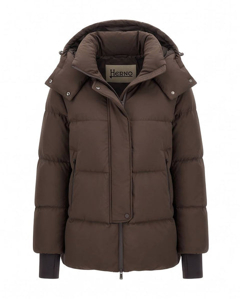 HERNO PIUMINO CAPPUCCIO NYLON 2 LAYER