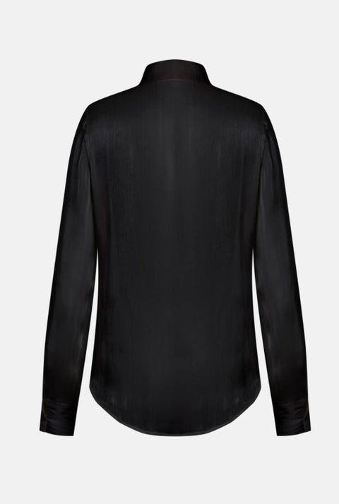 EROTICA CAMICIA MANICA LUNGA TESSUTO LUREX