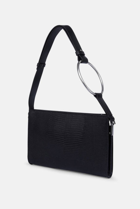 EROTICA BORSA CLUTCH PELLE MARTELLATA