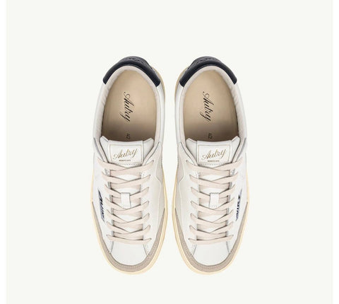 AUTRY SNEAKER WINDSCAPE PELLE E SUEDE LOGO