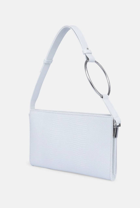 EROTICA BORSA CLUTCH PELLE MARTELLATA