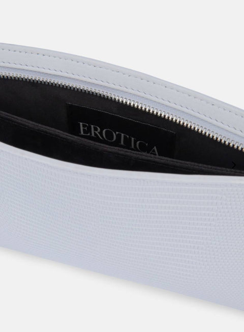 EROTICA BORSA CLUTCH PELLE MARTELLATA
