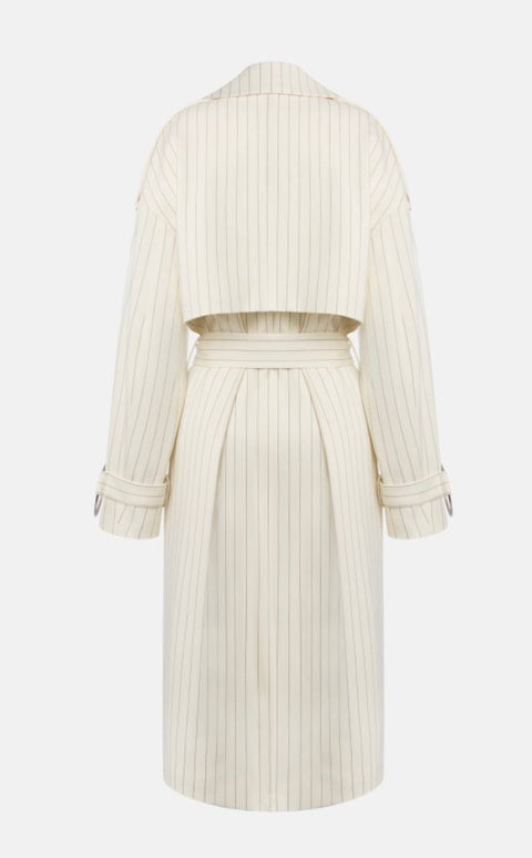 EROTICA TRENCHCOAT GESSATO