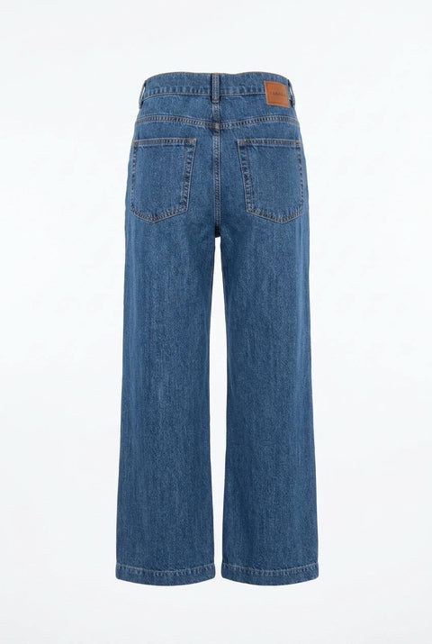 PAROSH JEANS DENIM PALAZZO