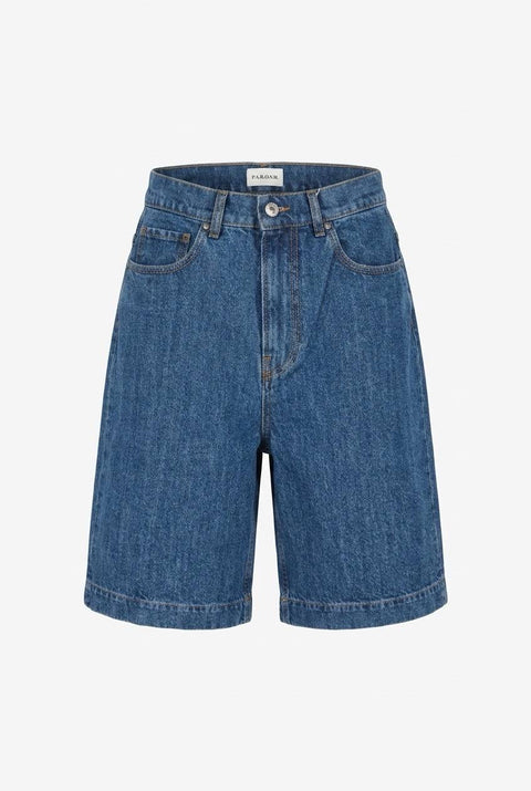 PAROSH BERMUDA IN DENIM