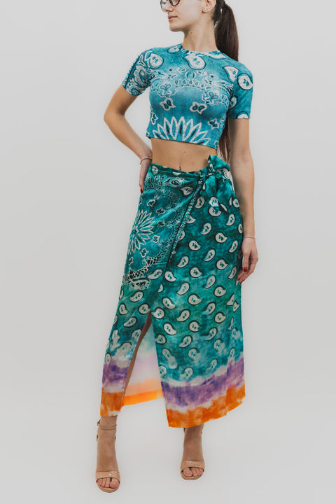 STELLA JEAN GONNA PORTAFOGLIO VISCOSA FANTASIA