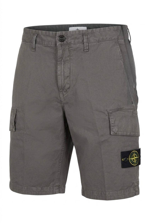 STONE ISLAND SHORTS CARGO IN COTONE