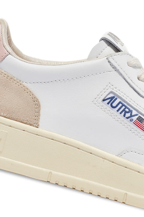 AUTRY SNEAKER PELLE E SUEDE TAB LOGO