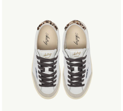 AUTRY SNEAKER WINDSCAPE PELLE E SUEDE LOGO
