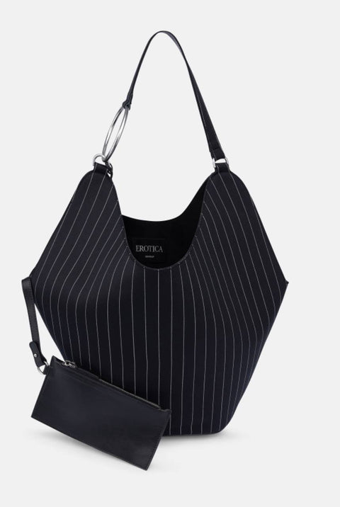 EROTICA BORSA BIG HOBO GESSATA