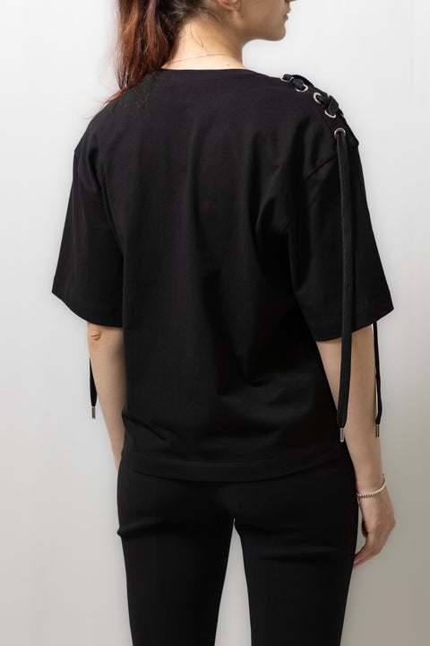 PINKO MAVERICK MAGLIA JERSEY CROPPED