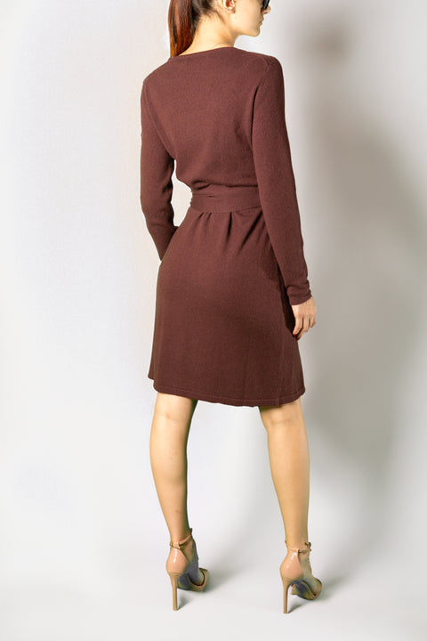 DIANE VON FURSTENBERG VESTIDO CORTO DE CASHMERE