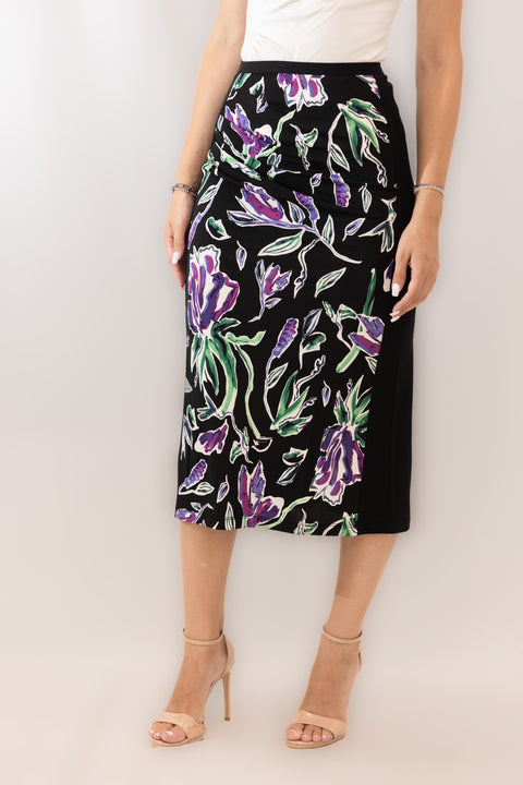DIANE VON FURSTENBERG GONNA STRETCH BICOLOR