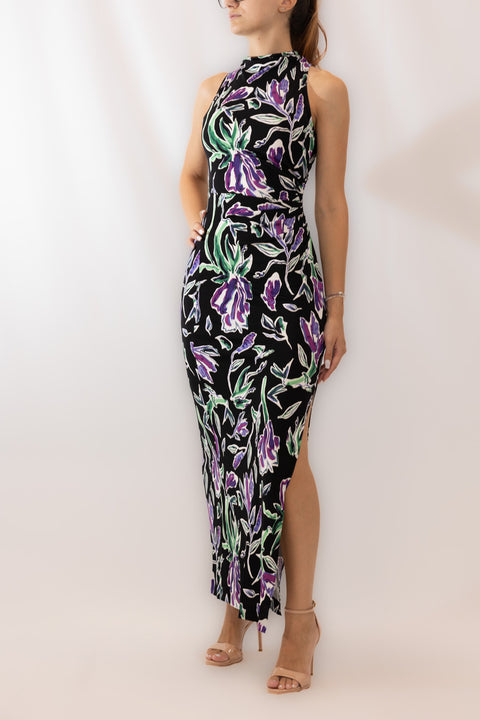 DIANE VON FURSTENBERG ABITO LUNGO FANTASIA FLOREALE
